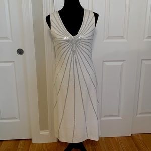 St. John Evening Starburst Knit Dress